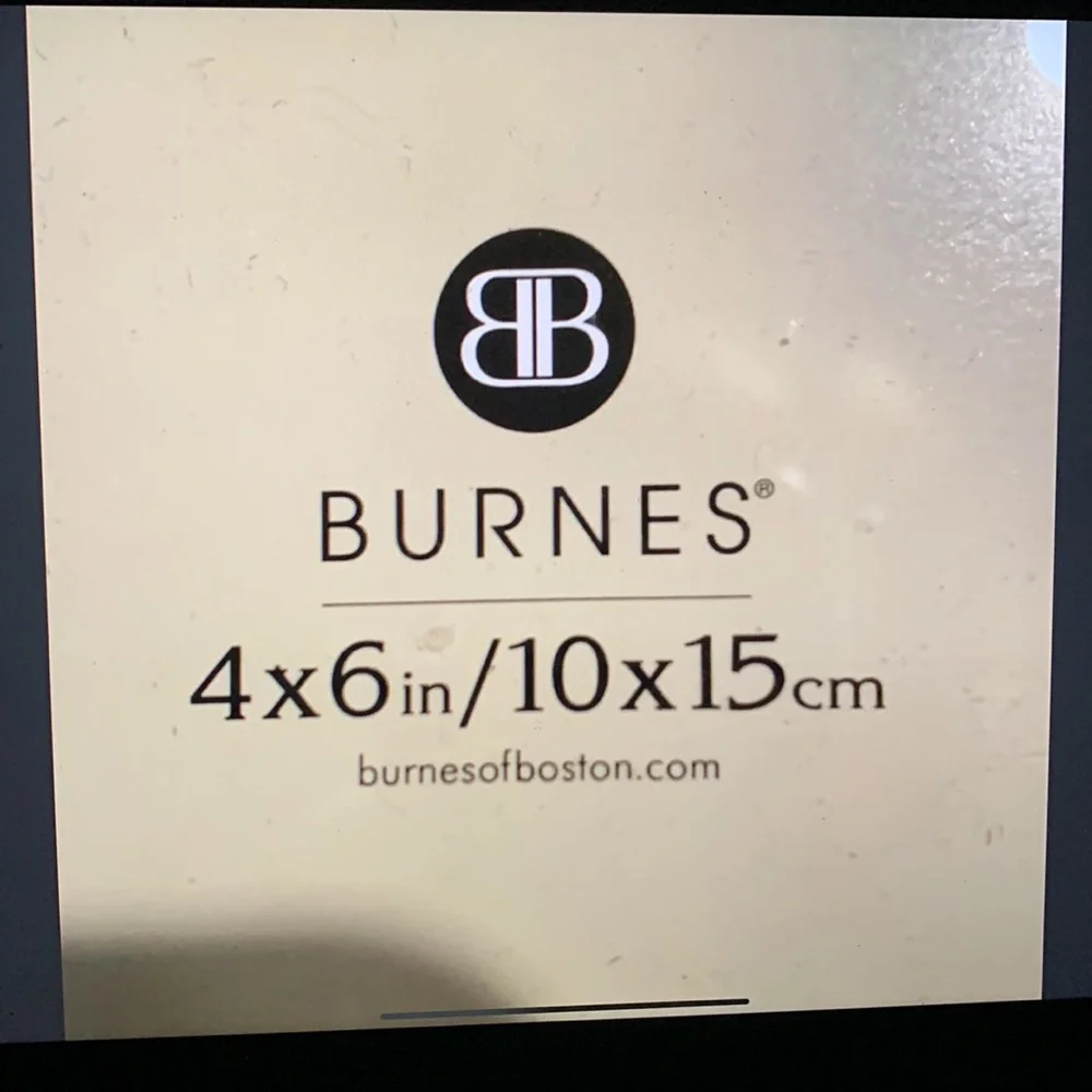 Burnes of Boston City Lights 4x6 Picture Frames NIB